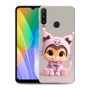 Силиконовый чехол на Huawei Y6p с принтом Куроми Kuromi 