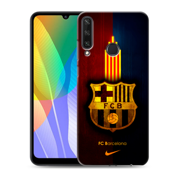 Силиконовый чехол на Huawei Y6p с принтом Барселона Barcelona Силиконовый чехол на Huawei Y6p с принтом Барселона Barcelona