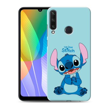Силиконовый чехол на Huawei Y6p с принтом Лило и Стич Силиконовый чехол на Huawei Y6p с принтом Лило и Стич