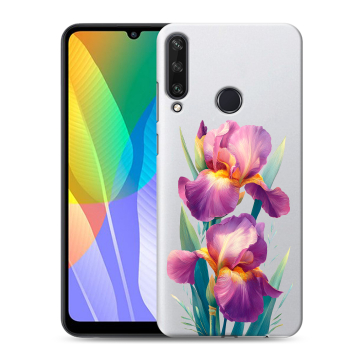 Силиконовый чехол на Huawei Y6p с принтом Цветы орхидеи Силиконовый чехол на Huawei Y6p с принтом Цветы орхидеи