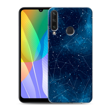 Силиконовый чехол на Huawei Y6p с принтом Космос звезды Силиконовый чехол на Huawei Y6p с принтом Космос звезды