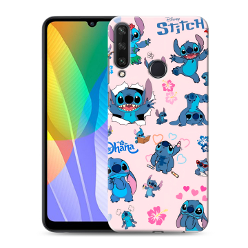 Силиконовый чехол на Huawei Y6p с принтом Лило и Стич