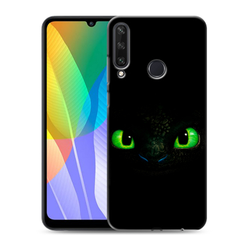 Силиконовый чехол на Huawei Y6p с принтом Как приручить дракона