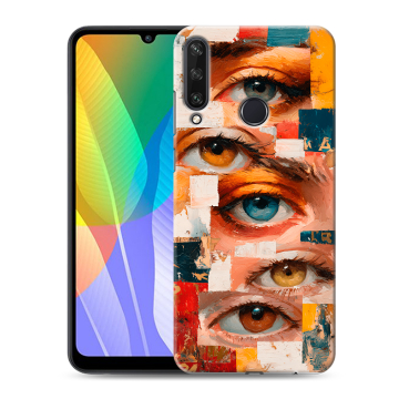 Силиконовый чехол на Huawei Y6p с принтом Модный принт Силиконовый чехол на Huawei Y6p с принтом Модный принт