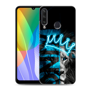 Силиконовый чехол на Huawei Y6p с принтом Король лев