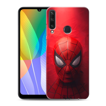 Силиконовый чехол на Huawei Y6p с принтом Spiderman Человек паук