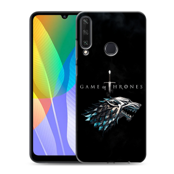 Силиконовый чехол на Huawei Y6p с принтом Игра Престолов Game Thrones