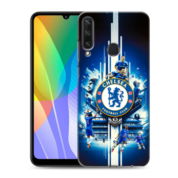 Силиконовый чехол на Huawei Y6p с принтом Chelsea Челси