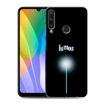 Силиконовый чехол на Huawei Y6p с принтом Harry Potter Гарри Поттер