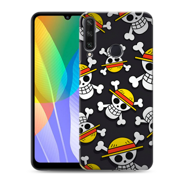 Силиконовый чехол на Huawei Y6p с принтом One Piece Ван Пис