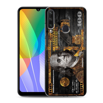 Силиконовый чехол на Huawei Y6p с принтом Доллар деньги