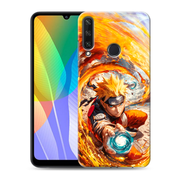 Силиконовый чехол на Huawei Y6p с принтом Аниме Наруто Naruto