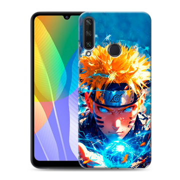 Силиконовый чехол на Huawei Y6p с принтом Аниме Наруто Naruto
