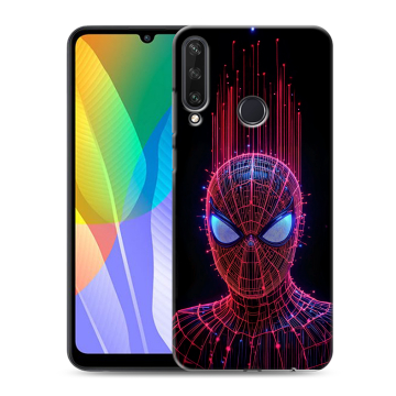 Силиконовый чехол на Huawei Y6p с принтом Spiderman Человек паук
