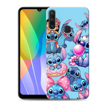 Силиконовый чехол на Huawei Y6p с принтом Лило и Стич Силиконовый чехол на Huawei Y6p с принтом Лило и Стич