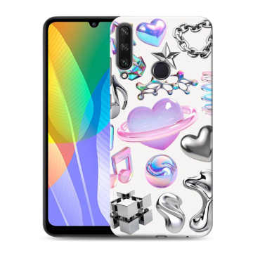 Силиконовый чехол на Huawei Y6p с принтом Y2K