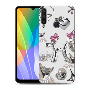 Силиконовый чехол на Huawei Y6p с принтом Y2K