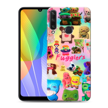 Силиконовый чехол на Huawei Y6p с принтом Флагер Fuggler Силиконовый чехол на Huawei Y6p с принтом Флагер Fuggler
