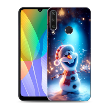Силиконовый чехол на Huawei Y6p с принтом Новый год Силиконовый чехол на Huawei Y6p с принтом Новый год