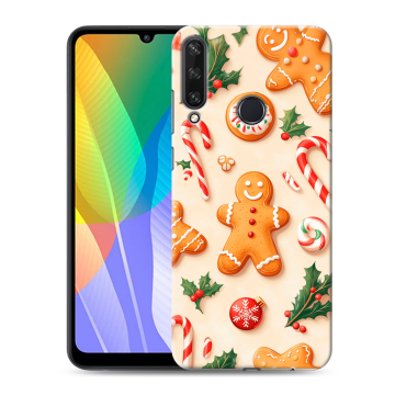 Силиконовый чехол на Huawei Y6p с принтом Новый год Силиконовый чехол на Huawei Y6p с принтом Новый год