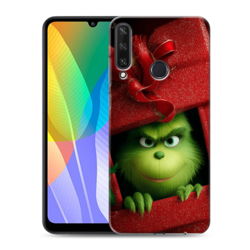 Силиконовый чехол на Huawei Y6p с принтом Новый год Силиконовый чехол на Huawei Y6p с принтом Новый год
