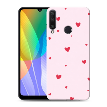Силиконовый чехол на Huawei Y6p с принтом для девочек