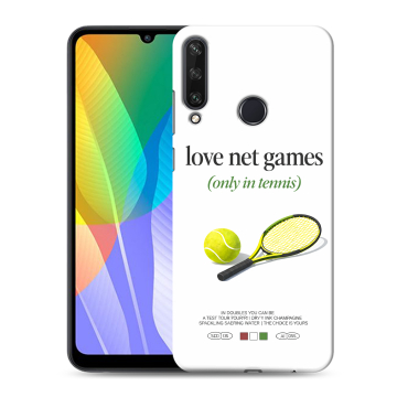 Силиконовый чехол на Huawei Y6p с принтом для девочек