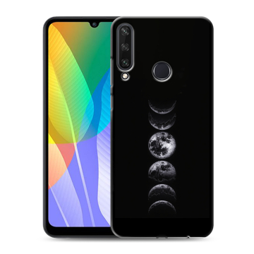 Силиконовый чехол на Huawei Y6p с принтом женский