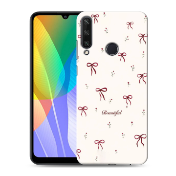 Силиконовый чехол на Huawei Y6p с принтом для девочек
