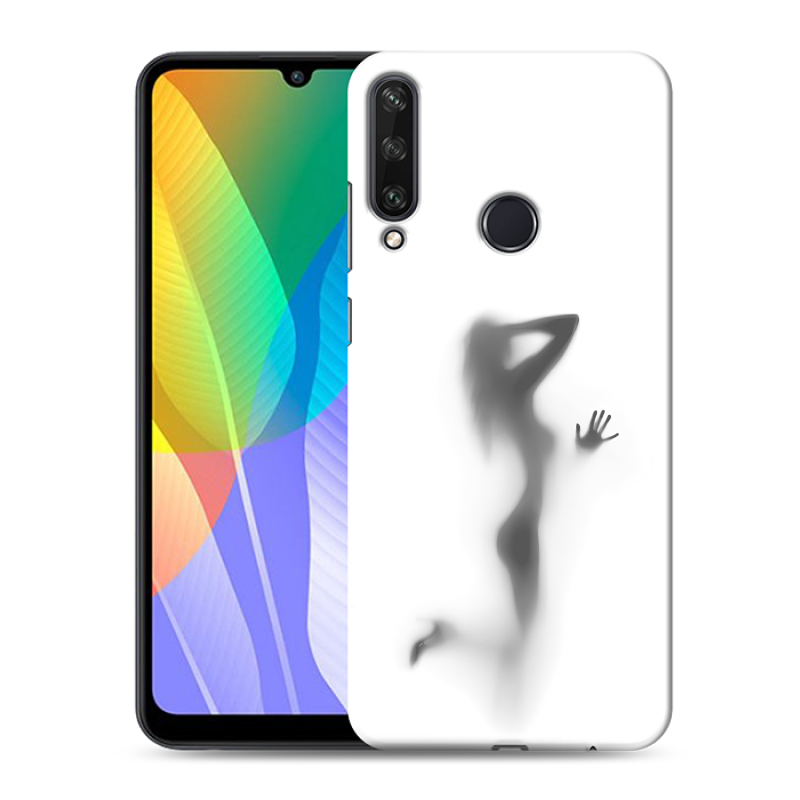 Силиконовый чехол на Huawei Y6p с принтом Силуэт Силиконовый чехол на Huawei Y6p с принтом Силуэт