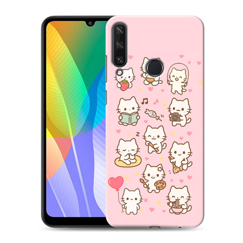 Силиконовый чехол на Huawei Y6p с принтом Hello Kitty Хелоу Кити Силиконовый чехол на Huawei Y6p с принтом Hello Kitty Хелоу Кити