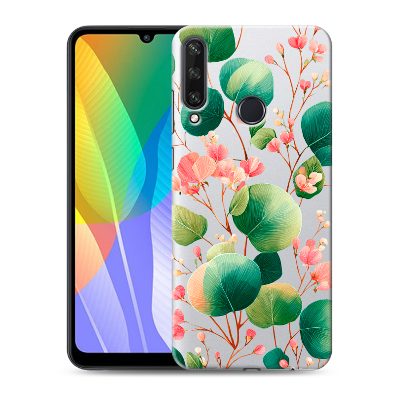 Силиконовый чехол на Huawei Y6p с принтом женский Силиконовый чехол на Huawei Y6p с принтом женский