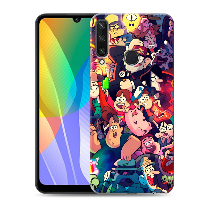 Пластиковый чехол на Huawei Y6p с принтом Gravity Falls Гравити Фолз Пластиковый чехол на Huawei Y6p с принтом Gravity Falls Гравити Фолз