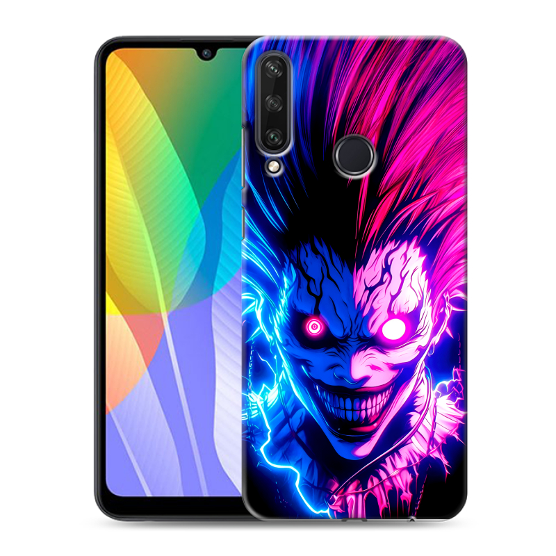 Силиконовый чехол на Huawei Y6p с принтом Death note Тетрадь смерти Силиконовый чехол на Huawei Y6p с принтом Death note Тетрадь смерти