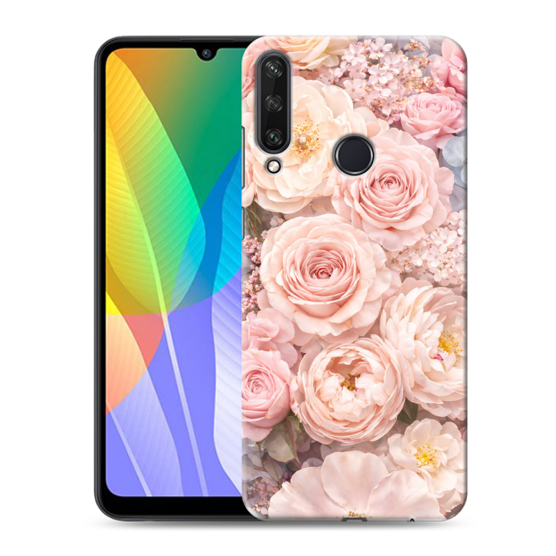 Пластиковый чехол на Huawei Y6p с принтом женский Пластиковый чехол на Huawei Y6p с принтом женский