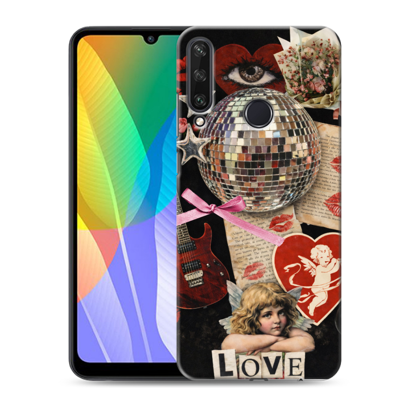 Силиконовый чехол на Huawei Y6p с принтом для девочек Силиконовый чехол на Huawei Y6p с принтом для девочек