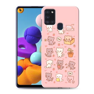 Силиконовый чехол на Samsung Galaxy A21s с принтом Hello Kitty Хелоу Кити Силиконовый чехол на Samsung Galaxy A21s с принтом Hello Kitty Хелоу Кити
