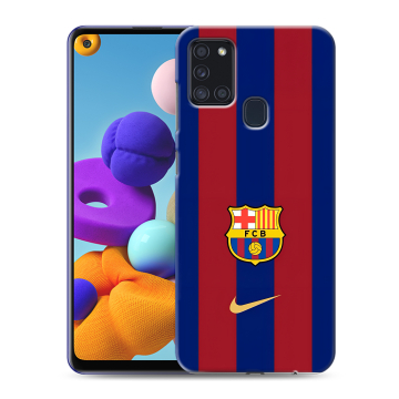 Силиконовый чехол на Samsung Galaxy A21s с принтом Барселона Barcelona Силиконовый чехол на Samsung Galaxy A21s с принтом Барселона Barcelona