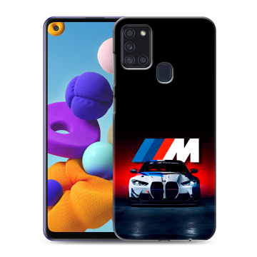 Силиконовый чехол на Samsung Galaxy A21s с принтом БМВ BMW Силиконовый чехол на Samsung Galaxy A21s с принтом БМВ BMW