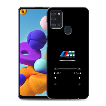 Силиконовый чехол на Samsung Galaxy A21s с принтом БМВ BMW Силиконовый чехол на Samsung Galaxy A21s с принтом БМВ BMW