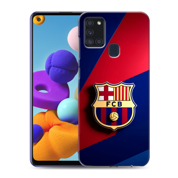 Силиконовый чехол на Samsung Galaxy A21s с принтом Барселона Barcelona Силиконовый чехол на Samsung Galaxy A21s с принтом Барселона Barcelona