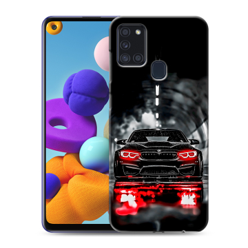 Силиконовый чехол на Samsung Galaxy A21s с принтом BMW БМВ Силиконовый чехол на Samsung Galaxy A21s с принтом BMW БМВ