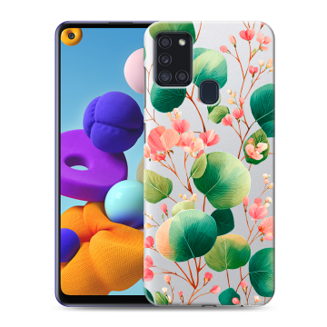 Силиконовый чехол на Samsung Galaxy A21s с принтом женский Силиконовый чехол на Samsung Galaxy A21s с принтом женский