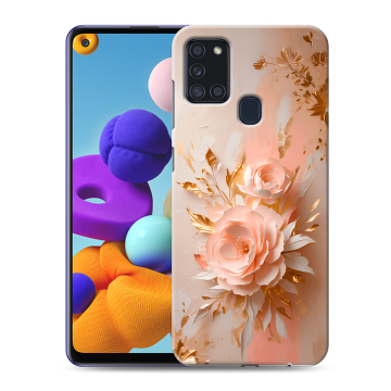 Силиконовый чехол на Samsung Galaxy A21s с принтом женский Силиконовый чехол на Samsung Galaxy A21s с принтом женский