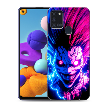 Силиконовый чехол на Samsung Galaxy A21s с принтом Death note Тетрадь смерти Силиконовый чехол на Samsung Galaxy A21s с принтом Death note Тетрадь смерти