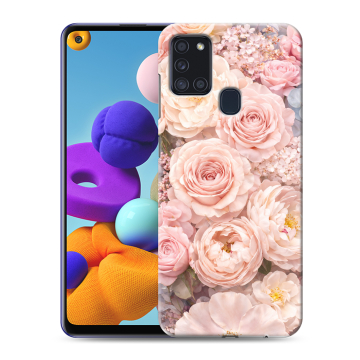 Силиконовый чехол на Samsung Galaxy A21s с принтом женский Силиконовый чехол на Samsung Galaxy A21s с принтом женский