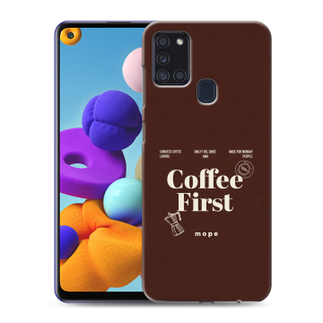 Силиконовый чехол на Samsung Galaxy A21s с принтом женский Силиконовый чехол на Samsung Galaxy A21s с принтом женский