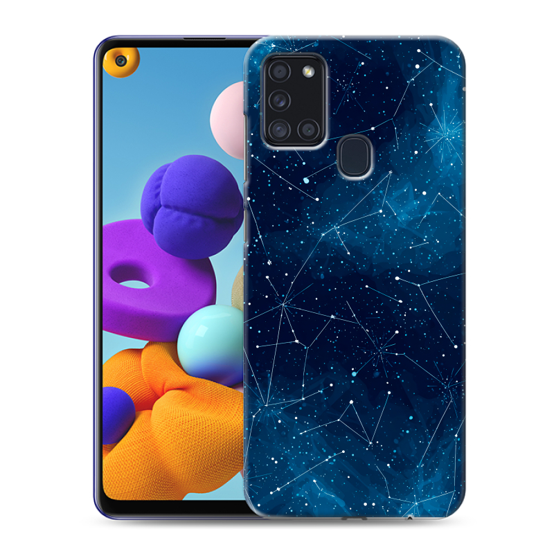 Пластиковый чехол на Samsung Galaxy A21s с принтом Космос звезды Пластиковый чехол на Samsung Galaxy A21s с принтом Космос звезды