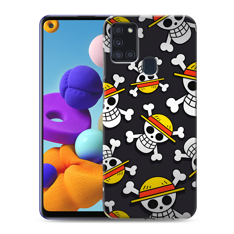 Силиконовый чехол на Samsung Galaxy A21s с принтом One Piece Ван Пис Силиконовый чехол на Samsung Galaxy A21s с принтом One Piece Ван Пис