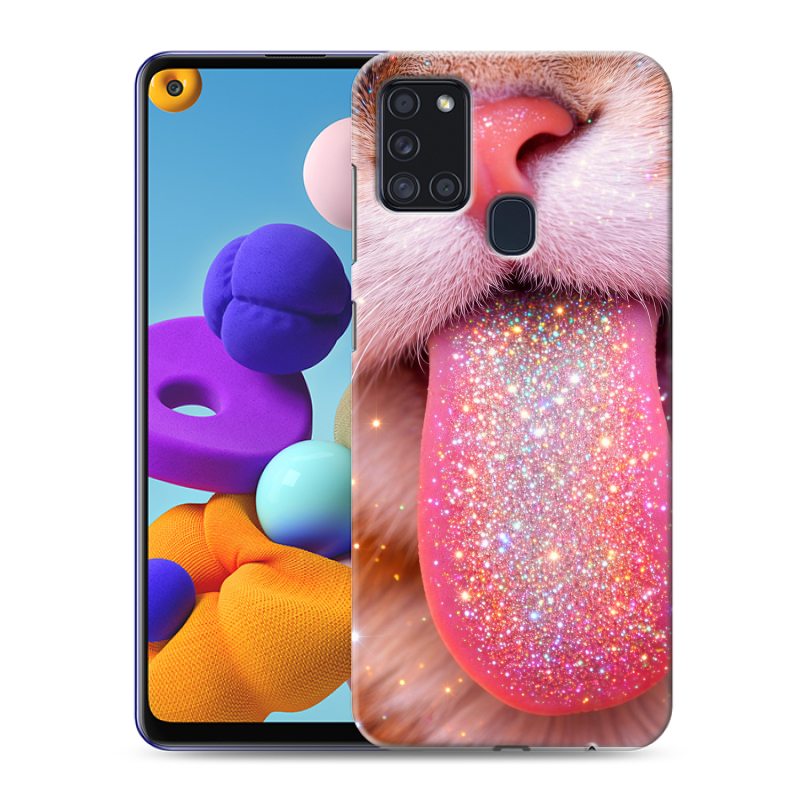 Пластиковый чехол на Samsung Galaxy A21s с принтом для девочек Пластиковый чехол на Samsung Galaxy A21s с принтом для девочек